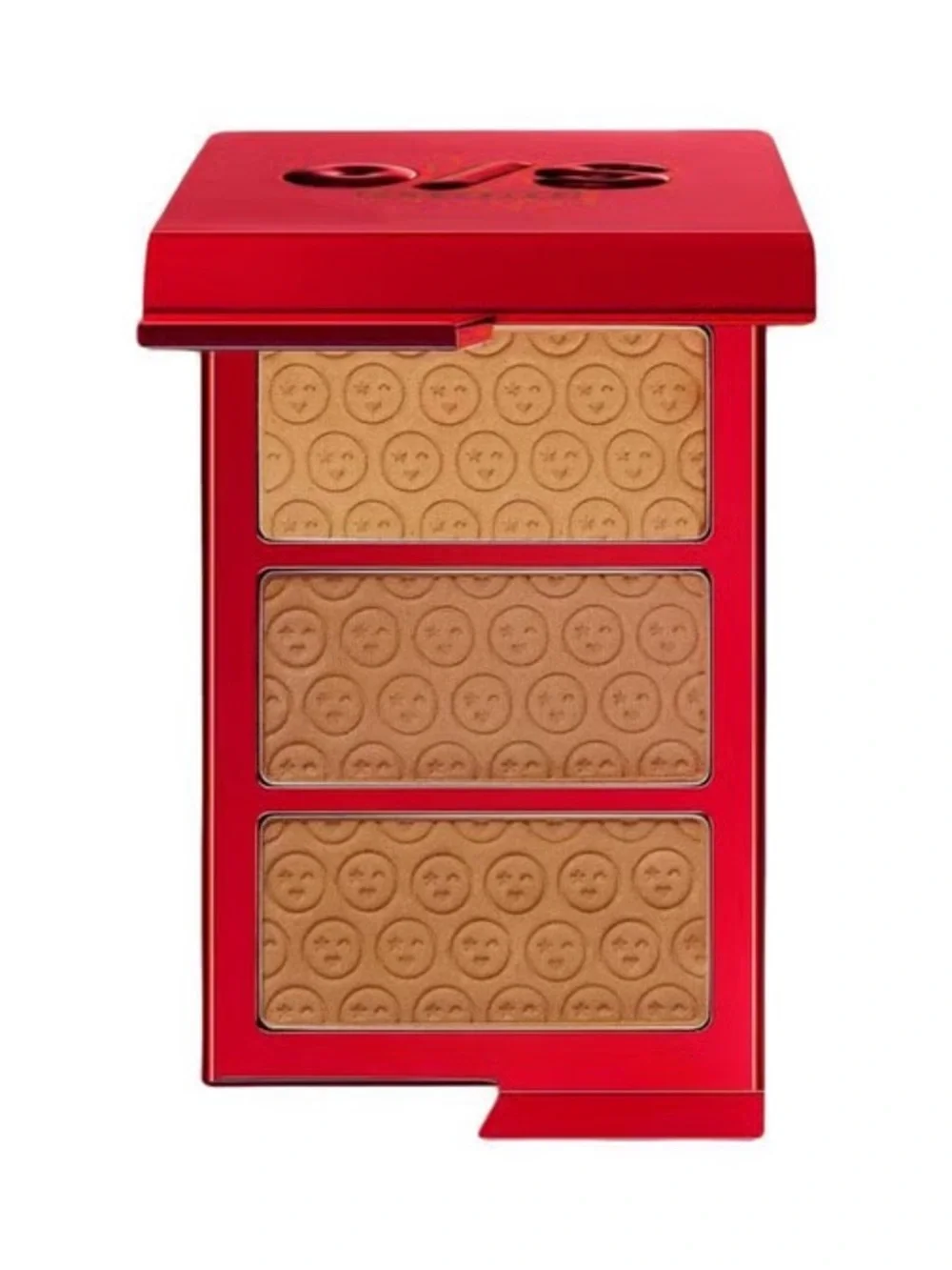ONE/SIZE Shiny Red Bronzer & Contour Palette